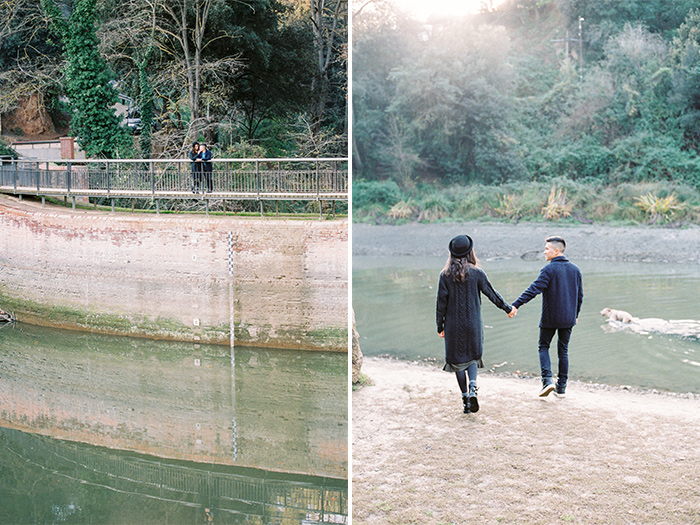 Walking in the woods | Collserola Wedding Anniversary Photoshoot | Lena Karelova Barcelona Film Photography
