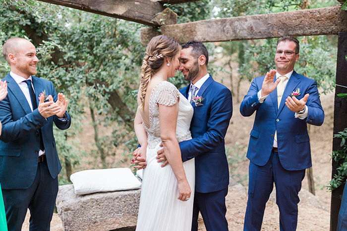 Lovely ceremony | Wedding at Torre Sever | Destination Wedding Photographer Barcelona
