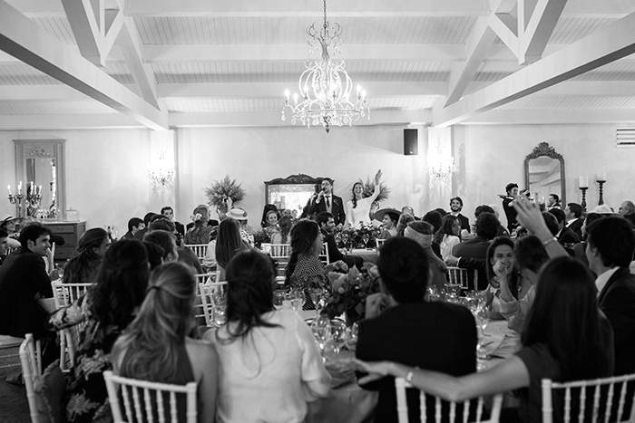 Groom's speech |Wedding at Mas Vidrier | Destination Wedding Photographer Barcelona