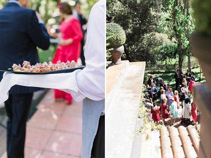 Catering |Wedding at Mas Vidrier | Destination Wedding Photographer Barcelona