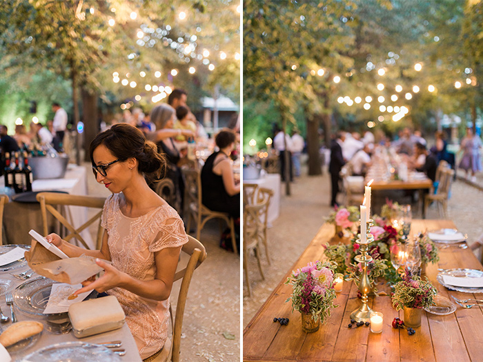 Reception dinner | Wedding at Torre Sever | Destination Wedding Photographer Barcelona