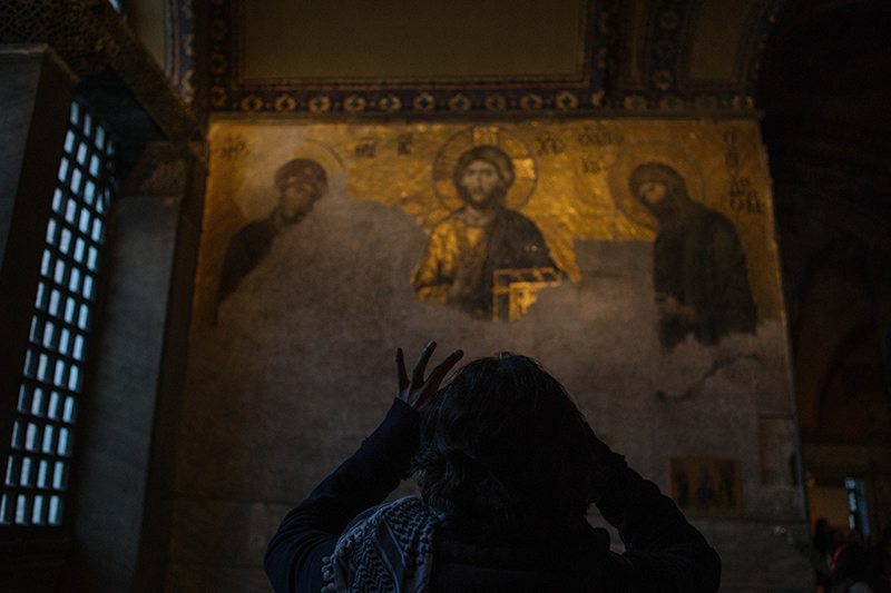 Музей мечуть Айя София, Стамбул. Лена Карелова