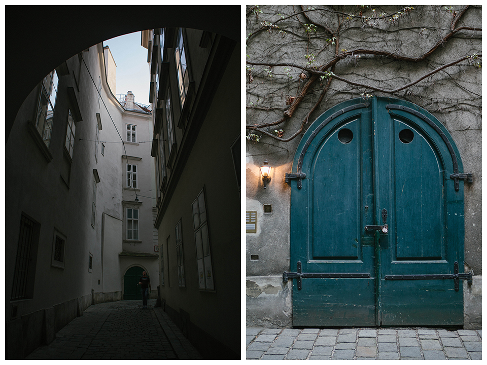 Vienna streets and doors - Lena Karelova wedding photographer in Barcelona and avalaible in Europe