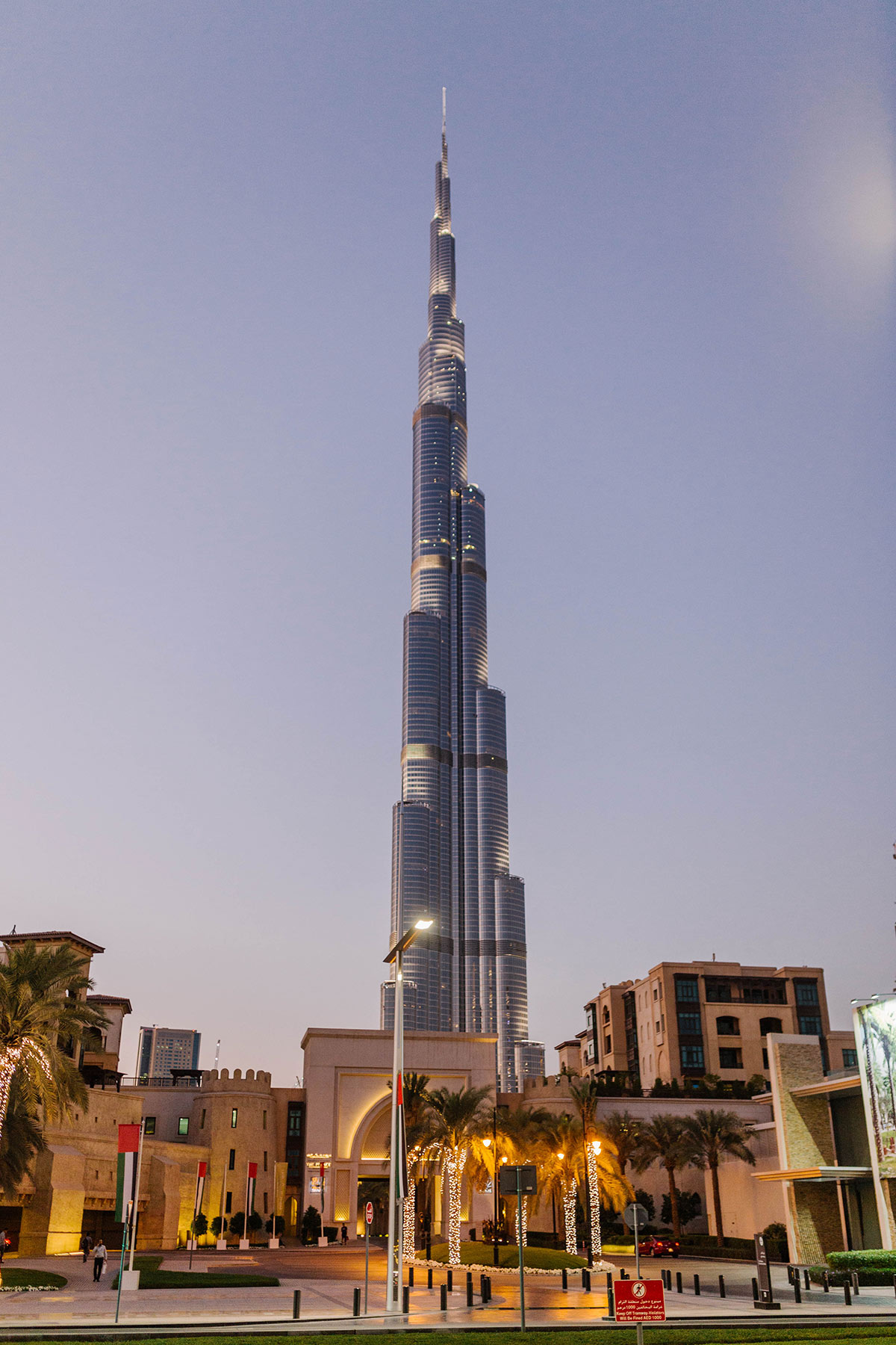 Burj Khalifa night views