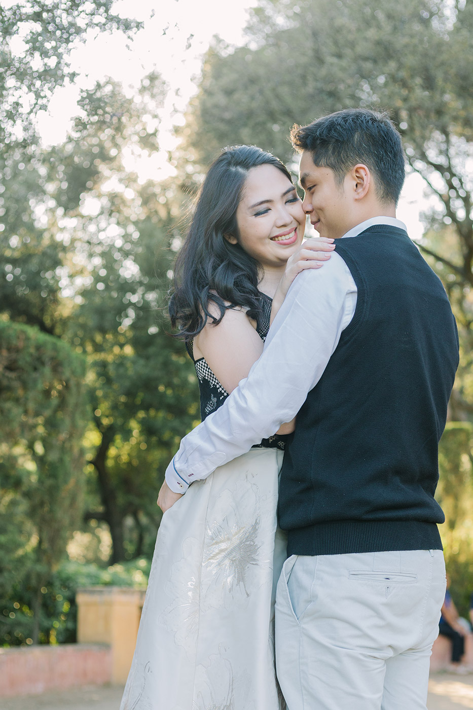 Labyrinth Park Barcelona | Engagement Photographer Barcelona | Fine Art Photographer