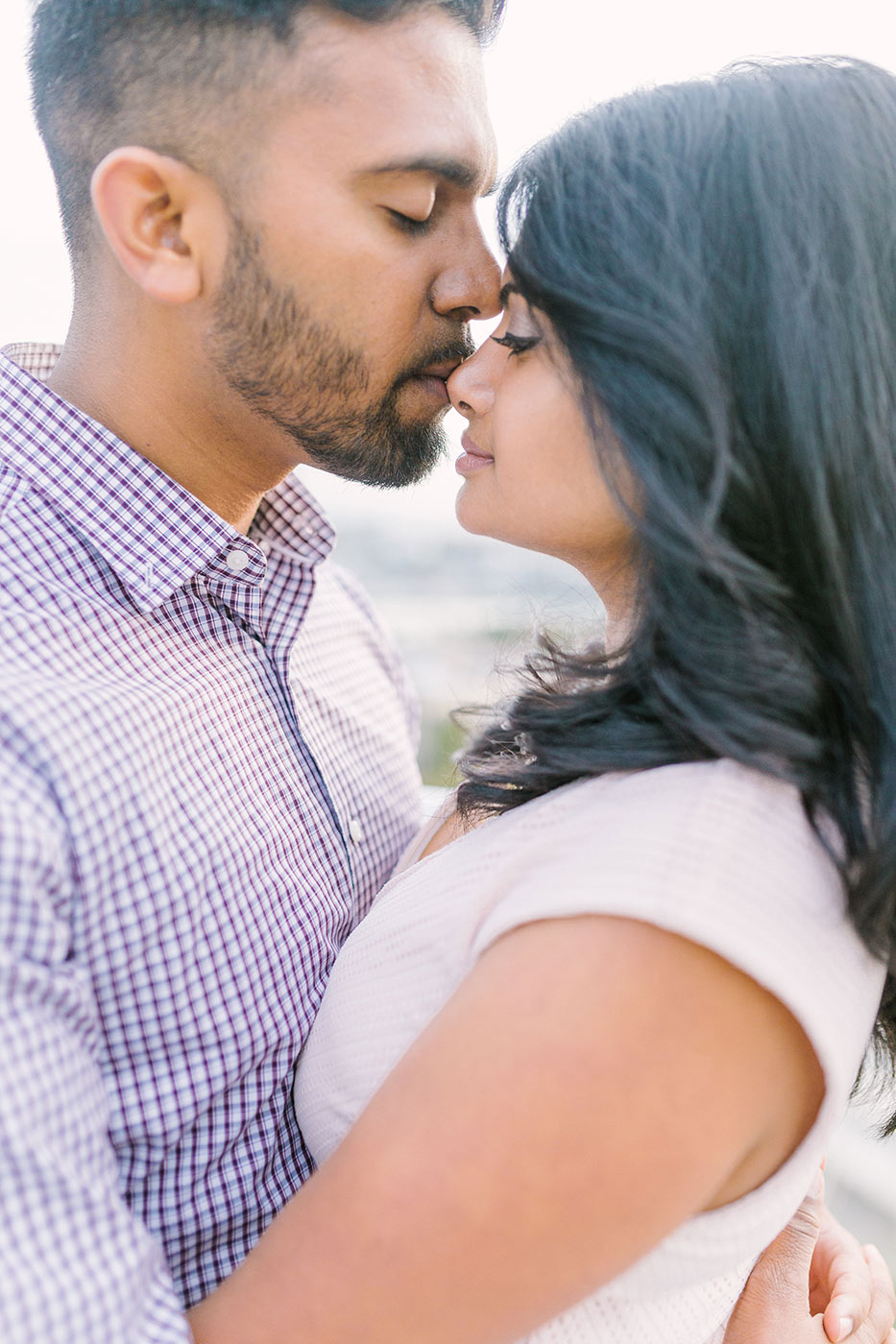 Romantic close up portrait | Fine Art Photographer | Lena Karelova Photography | Destination Wedding Photographer Barcelona |Film Wedding Photographer