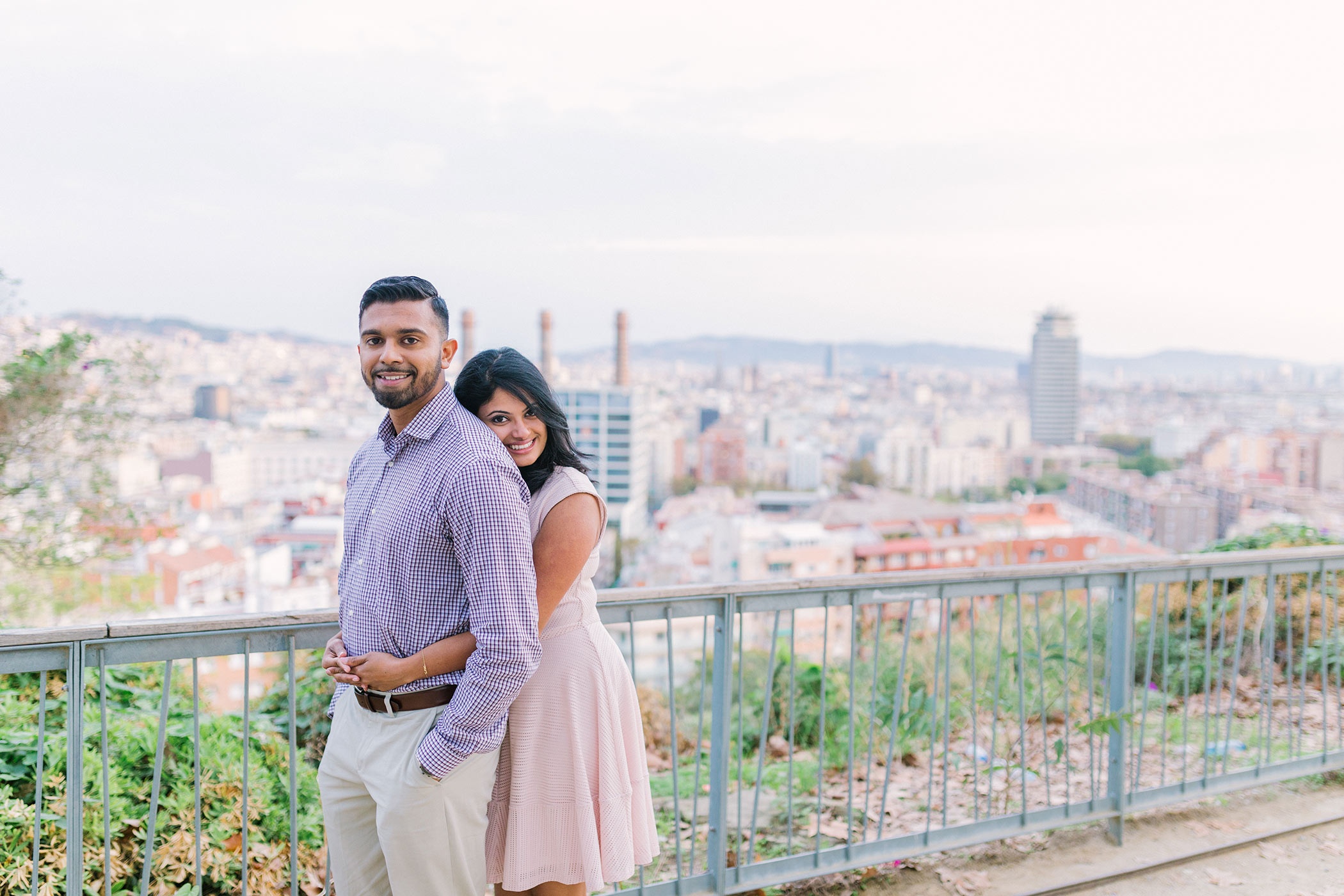 Beautiful young couple | Destination Wedding Photographer Barcelona | Lena Karelova Photography|Film Wedding Photographer