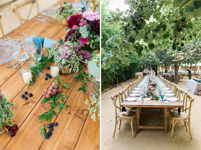 Gorgeous flower settings| Wedding at Torre Sever | Destination Wedding Photographer Barcelona