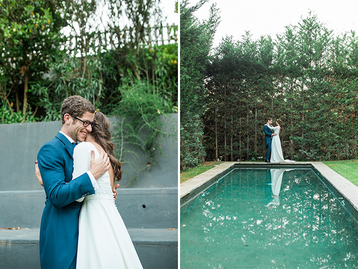 Close up posrtrait of couple |Wedding Mas Vidrier Barcelona| Destination Wedding Photographer Barcelona