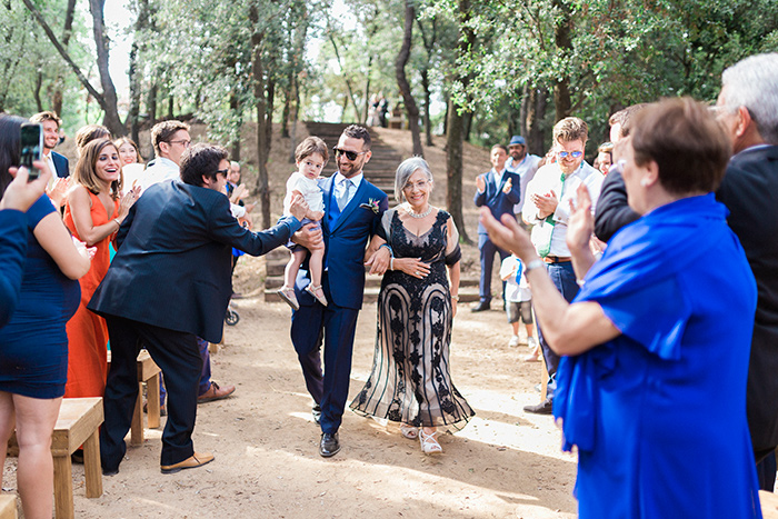 Groom and his mother | Wedding at Torre Sever | Destination Wedding Photographer Barcelona