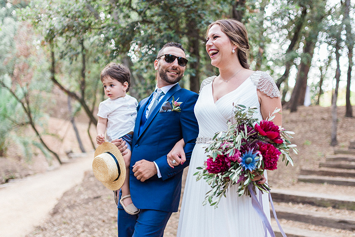 Bride coming | Wedding at Torre Sever | Destination Wedding Photographer Barcelona