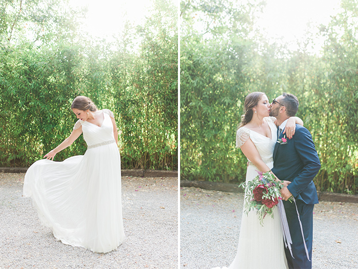 Light and airy Rosa Clara wedding dress |Wedding at Torre Sever | Destination Wedding Photographer Barcelona