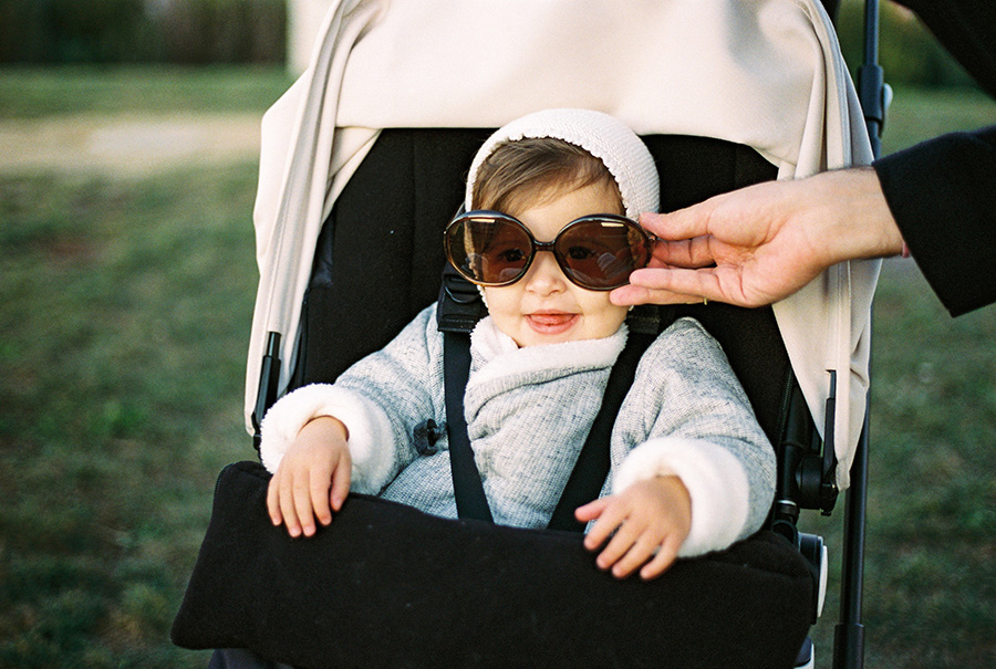 Adorable baby girl portrait | Family Photoshoot in Barcelona |Film Family Photographer | Lena Karelova | Kodak Portra 400