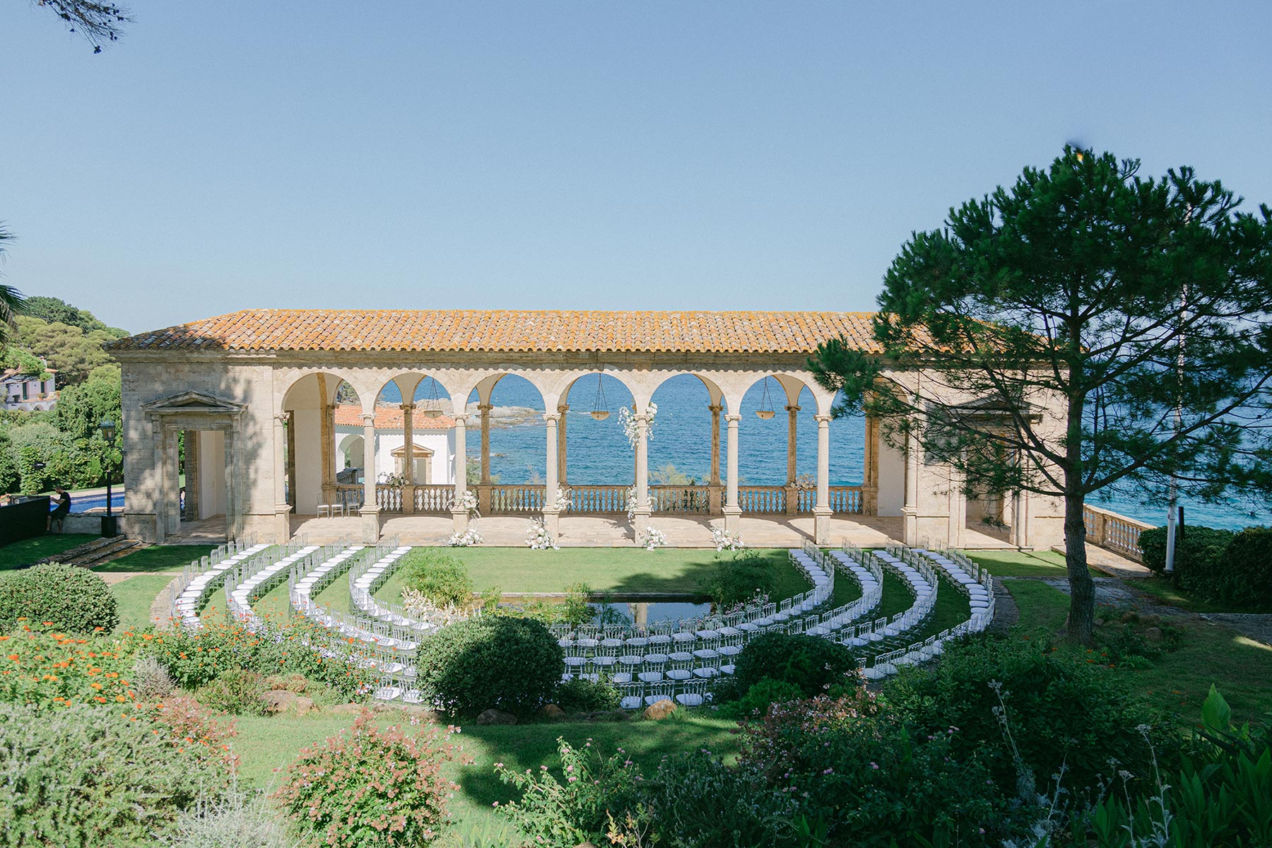 Luxury Hostal La Gavina Venue - Elegant Mediterranean Wedding in Spain by Lena Karelova Photography