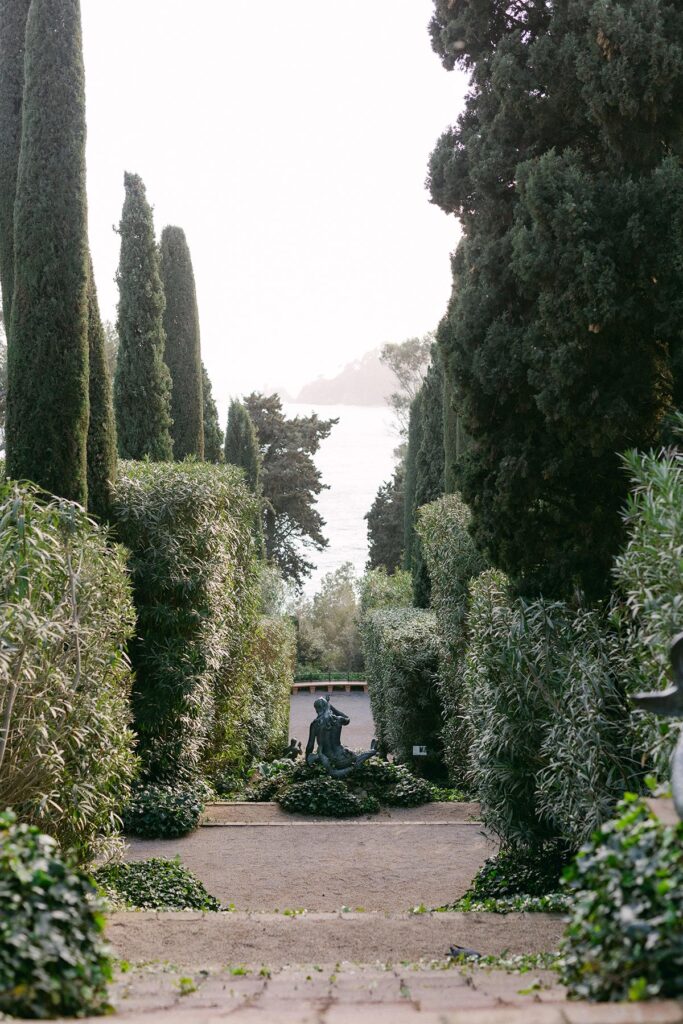 The beauty of St. Clotilde Garden on Costa Brava, Lloret de MAr
