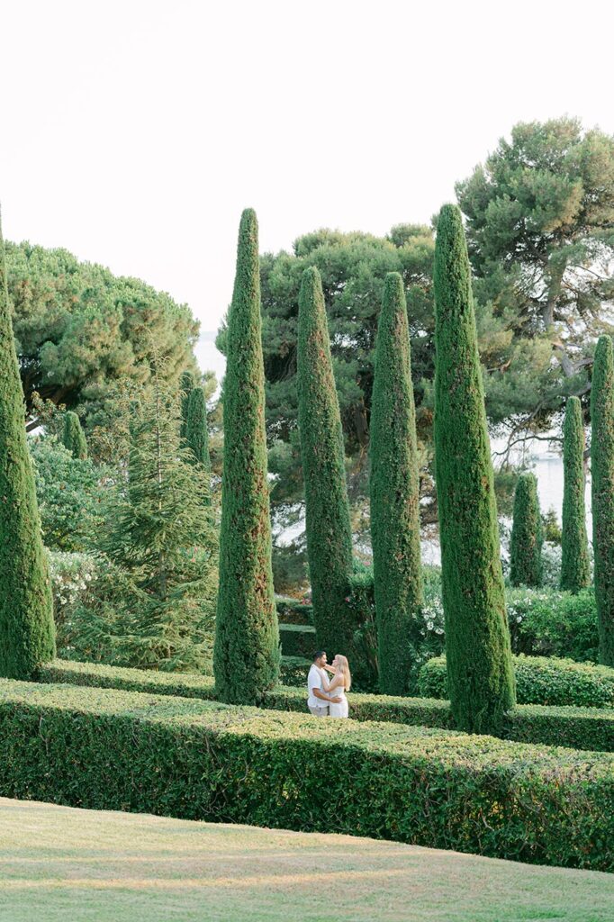 Santa Clotilde is architectural, symmetrical and calm locations for surprise proposal on the Costa Brava
